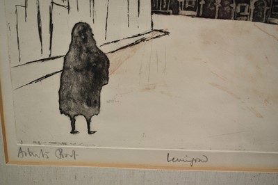 Lot 904 - *Julian Trevelyan (1910-1988) signed etching - Leningrad, Artist's Proof, 49cm x 39cm, in glazed frame