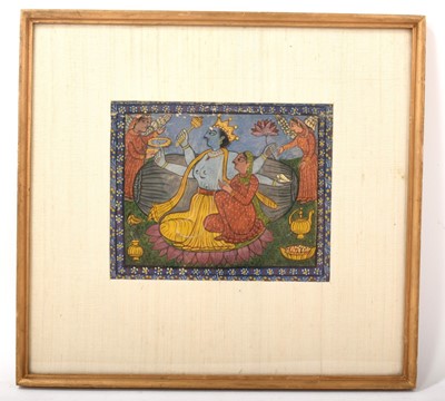 Lot 848 - Antique Indian painting
