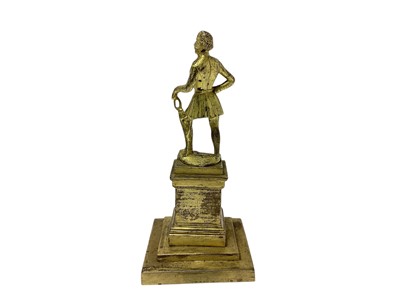 Lot 23 - Mid-19th century ormolu sculpture of a senior officer