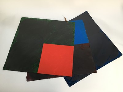 Lot 141 - Richard Smith (1931-2016), Kite (nosegay green), screenprint and string, 91cm x 79cm