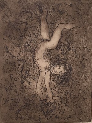 Lot 149 - David Boyd (Australian, 1914-2011) figure etching, signed and dated 1976 numbered 1/25