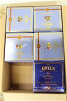 Lot 2166 - Five Wade Bells whisky decanters - all with...