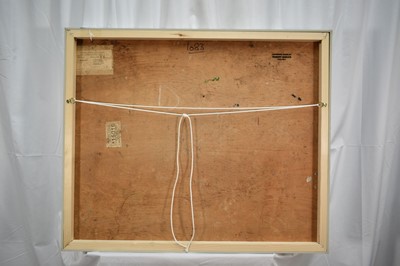 Lot 983 - *Robert Sadler (1909-2001) oil on board - Still life no. 2, artist's stamp verso, 1950s/60s, 63cm x 76cm, framed