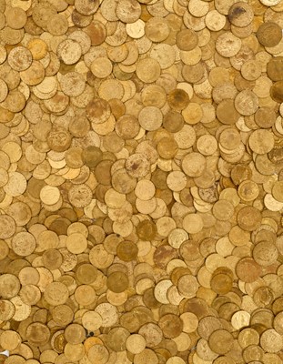 Lot 727 - Very large collection of 19th century gaming tokens