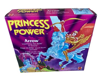 Lot 26 - Mattel (c1984) Princess of Power action figures Frosta No.9189, She-Ra No.9182, Angella No.9186, Glimmer No.9188, Castespella No.9187 & dual logo Mermista No.2454 & Fanastic Fashions Blu...