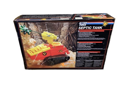 Lot 29 - Hasbro (c1992) G I Joe Cobra Liquidator No.06270 & Action Force Septic Tank No.6144, plus Ninja Force Ninja Lightning No.6888, Ninja Raider Battle Ax No.6793 & Pile Driver No.6792, all b...