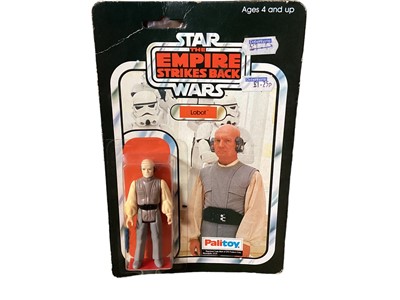 Lot 34 - Palitoy (c1977-8) Star Wars The Empire Strikes Back 3 3/4" action figure Lobot, on Collect all 41 card (creased top corner) with bubblepack (1)