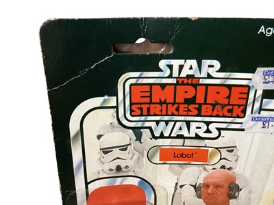 Lot 34 - Palitoy (c1977-8) Star Wars The Empire Strikes Back 3 3/4" action figure Lobot, on Collect all 41 card (creased top corner) with bubblepack (1)