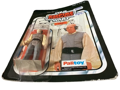 Lot 34 - Palitoy (c1977-8) Star Wars The Empire Strikes Back 3 3/4" action figure Lobot, on Collect all 41 card (creased top corner) with bubblepack (1)