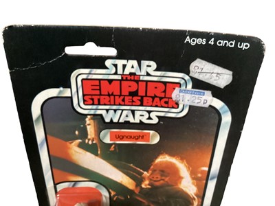 Lot 35 - Palitoy (c1977-8) Star Wars The Empire Strikes Back 3 3/4" action figure Ugnaught, on Collect all 41 card (crease to top corner) with bubblepack (1)