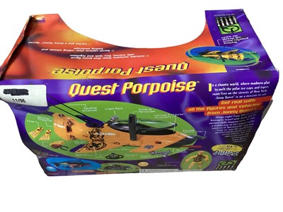 Lot 39 - Galoob (c1996) Jonny Quest Cyber Copter No.74844, Quest Rover No.74889 & Quest Porpoise No.74890, all boxed, plus other items