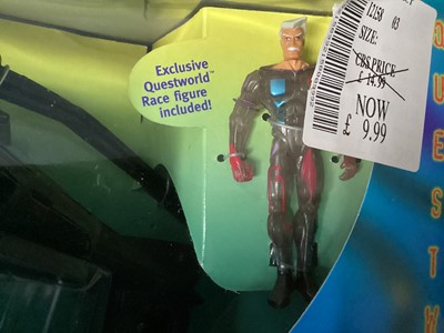 Lot 39 - Galoob (c1996) Jonny Quest Cyber Copter No.74844, Quest Rover No.74889 & Quest Porpoise No.74890, all boxed, plus other items