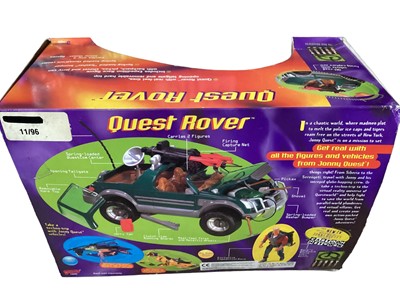 Lot 39 - Galoob (c1996) Jonny Quest Cyber Copter No.74844, Quest Rover No.74889 & Quest Porpoise No.74890, all boxed, plus other items