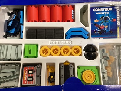 Lot 41 - Fisher Price (c1987) Construx action construction kits (qty)