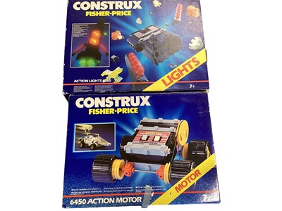 Lot 41 - Fisher Price (c1987) Construx action construction kits (qty)
