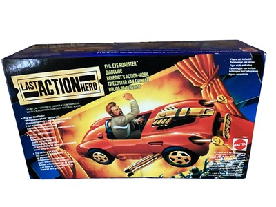 Lot 42 - Tyco X Men Wolverine Mutantcycle No.4962 & Magneto Magnetron No.4961 and Crash Dummies Slam Cycle No.1175-W, Mattel The Fli...