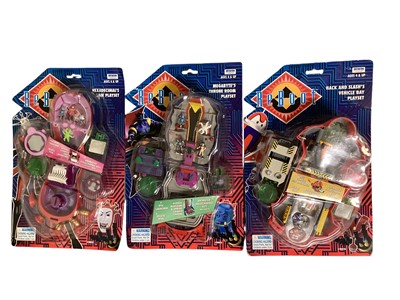 Lot 46 - Ban Dai Saban's (c1995) Power Rangers Evil Space Aliens action figures Master Vile, Vampirus, Rito Revolto, Steamy Meany, Slotshy & Eric the Barbaric, plus Ban Dai (c1993) The Bots Master Hu...