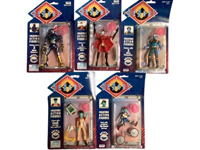 Lot 46 - Ban Dai Saban's (c1995) Power Rangers Evil Space Aliens action figures Master Vile, Vampirus, Rito Revolto, Steamy Meany, Slotshy & Eric the Barbaric, plus Ban Dai (c1993) The Bots Master Hu...