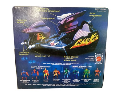 Lot 47 - Mattel (c1984) Marvel Super Heroes Secret Wars 4" action figure with his secret shield Iron Man No.7206, Dr. Octopus No.7213, Magneto No.7211, Kant No.7212 & Captain America No.205, plus dua...