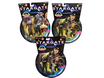Lot 58 - Playmates Star Wars, Hasbro Toys Stargate, ELC Space Quest & Kenner Aliens action figures & accessories (3 boxes)