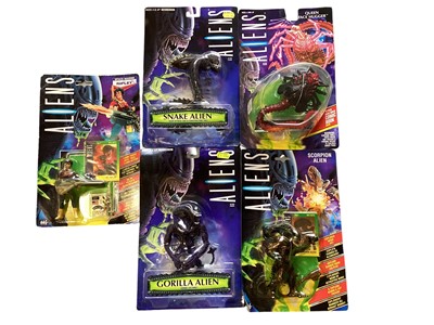 Lot 58 - Playmates Star Wars, Hasbro Toys Stargate, ELC Space Quest & Kenner Aliens action figures & accessories (3 boxes)