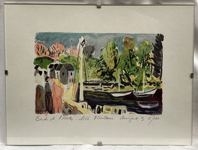 Lot 165 - Alexander Minguet (French 1937-1996) set of five colour lithographs, signed and numbered