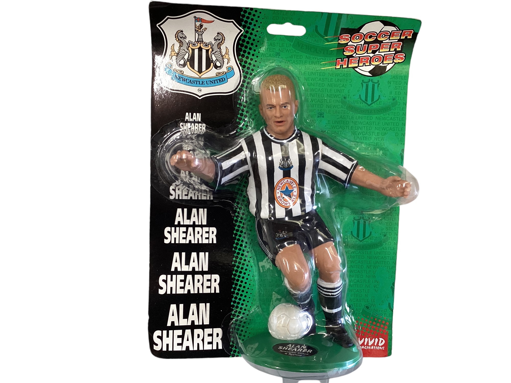 21.未開封★alan shearer★prostars★フィギュア Lot 72 - Vivid Imaginations Soccer Super Heroes Alan