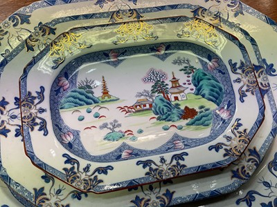 Lot 112 - Part service of early 19th century Spode ironstone