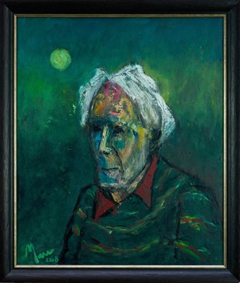 Lot 358 - *Leslie Marr 1922-2021, portrait of the artist