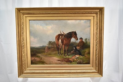 Lot 1123 - John Duvall (1816-1892) oil on canvas - The Sportsman's Bag, signed, 38cm x 51cm, in gilt frame