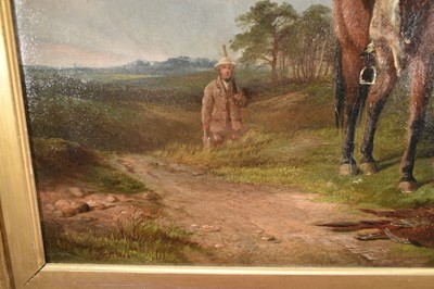 Lot 1123 - John Duvall (1816-1892) oil on canvas - The Sportsman's Bag, signed, 38cm x 51cm, in gilt frame
