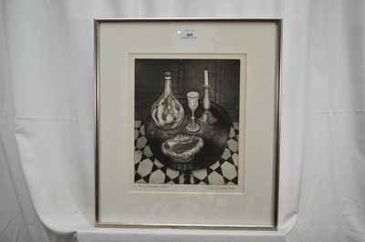 Lot 909 - Joan Dannatt (b.1925) limited edition print - Early Georgian Room, signed and numbered 7/20, 30.5cm x 25.5cm, in glazed frame