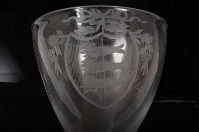 Lot 121 - 'A Trifle from Yarmouth' glass