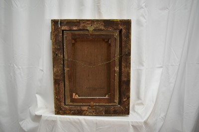Lot 1122 - Attributed to Henry Martens (c.1790-1868) oil on canvas - Suffolk Yeomanry Cavalry, inscribed and dated 1845, 36cm x 25.5cm, in good gilt frame, together with a 19th century hand coloured engravin...