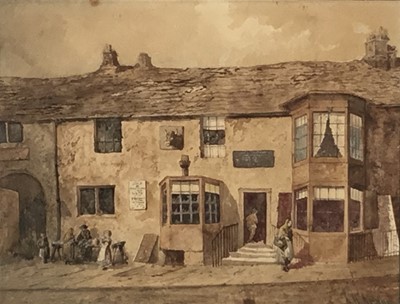 Lot 59 - A.McArthur, pair of watercolours depicting Bradford Taverns