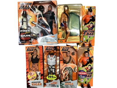 Lot 232 - Hasbro Action Man action figures (see images for content) (3 boxes)