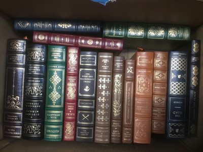 Lot 1676 - Large collection of Franklin Library of the World’s best loved books
