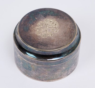 Lot 29 - Swedish Royal presentation silver pot in case