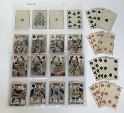 Lot 912 - Piquet deck of 32 playing cards by Stopforth & Son, circa 1835