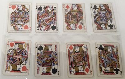 Lot 919 - Set of 51 playing cards by J and W Mitchell (Joker missing)