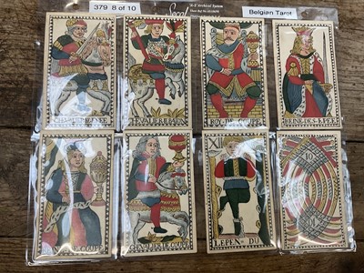 Lot 926 - Rare early set of 78 Belgian Tarot cards, circa 1750