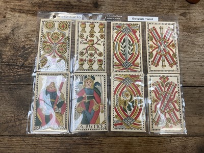 Lot 926 - Rare early set of 78 Belgian Tarot cards, circa 1750