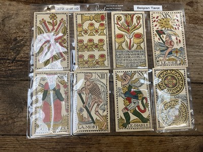 Lot 926 - Rare early set of 78 Belgian Tarot cards, circa 1750