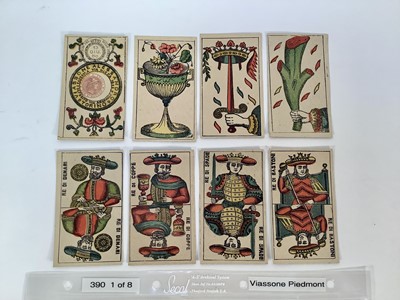 Lot 931 - Complete deck of 78 Piedmont standard double ended tarot cards