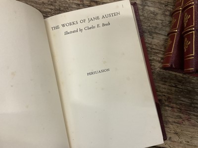 Lot 948 - Jane Austen - The Works of Jane Austen, illustrated by Charles E. Brock