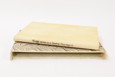 Lot 954 - Thomas Gray (illustrated by Robin Tanner) - Elegy in a Country Churchyard