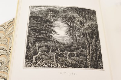 Lot 954 - Thomas Gray (illustrated by Robin Tanner) - Elegy in a Country Churchyard