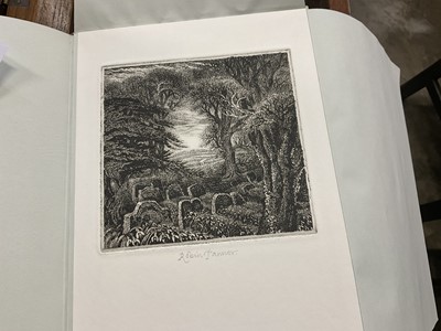 Lot 954 - Thomas Gray (illustrated by Robin Tanner) - Elegy in a Country Churchyard