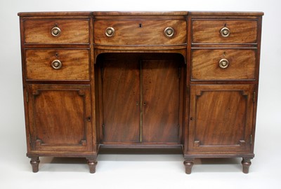 Lot 1721 - Regency mahogany sideboard