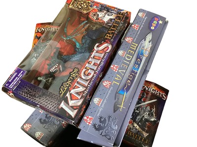 Lot 314 - Selection of soldiers including Knights, Greeks, Pirates & Napolionic etc (8 boxes)